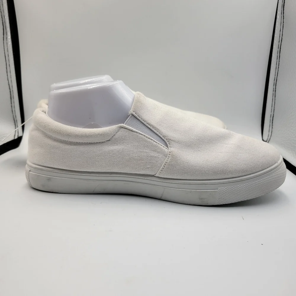 C & C California White Canvas Sneaker Shoes Sz 7